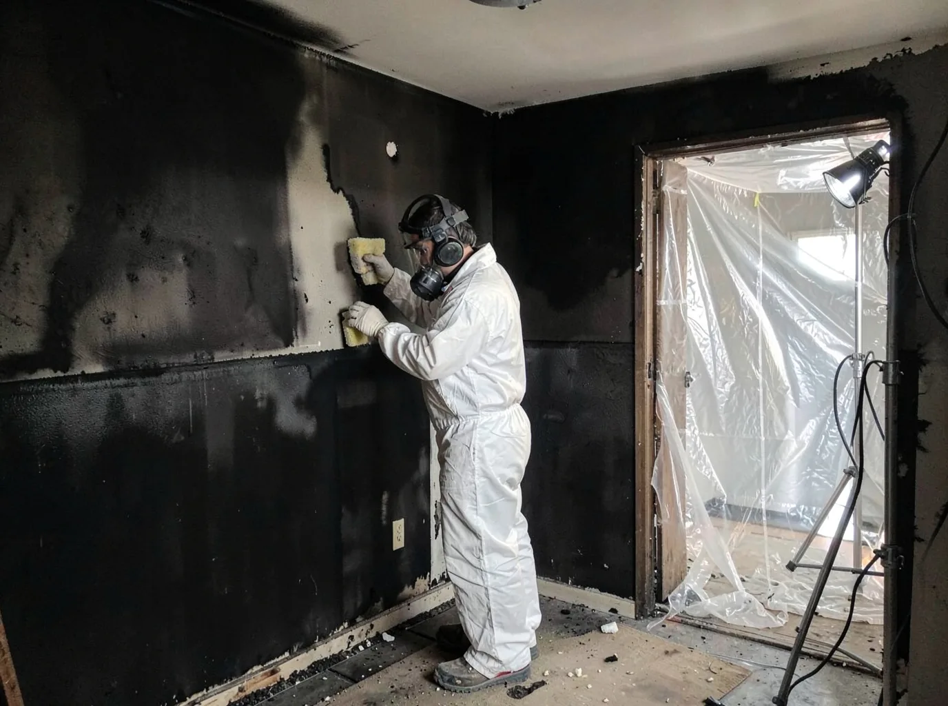 Fire Damage Restoration company in Harbert, MI